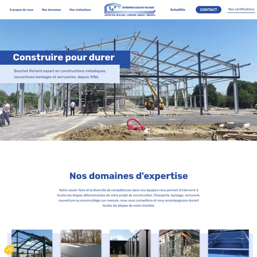 Capture du site Boschet Richard