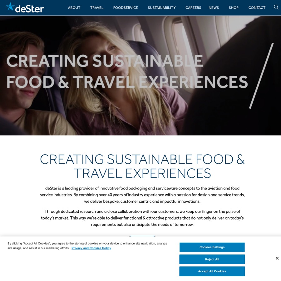 Capture du site deSter